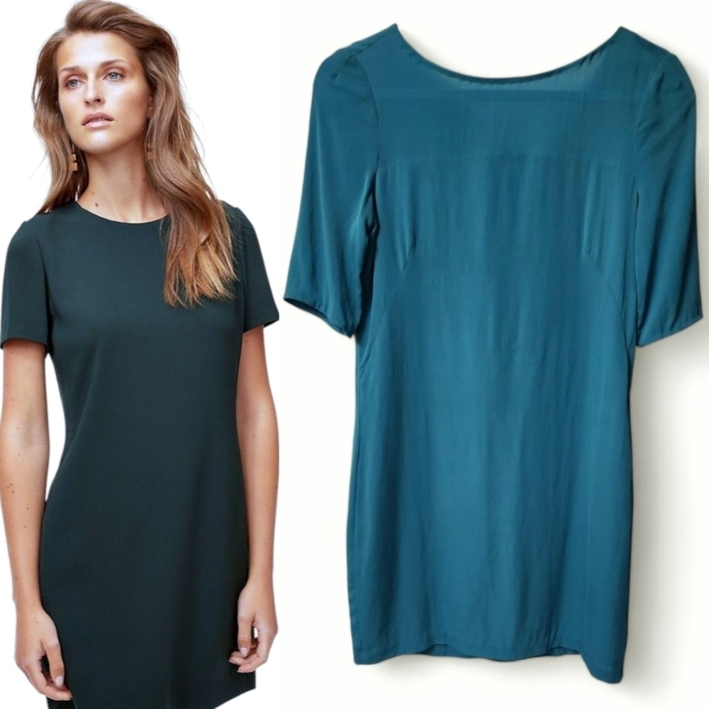 Aritzia Babaton Silk George mini dress
